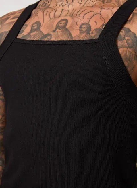 regata slim com decote quadrado regata slim com decote quadrado