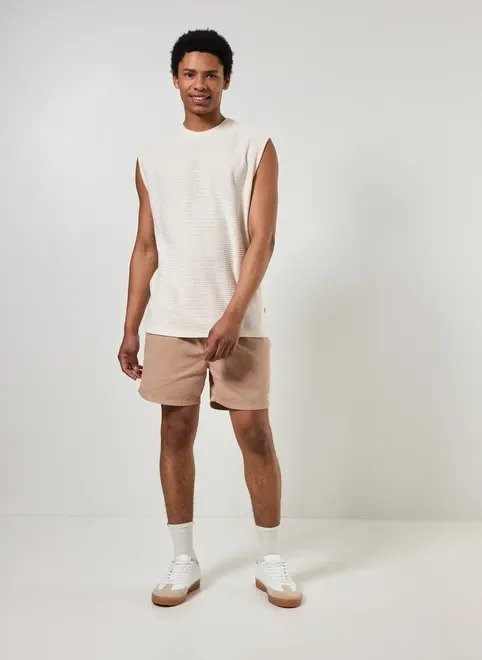 short sarja areia short sarja areia