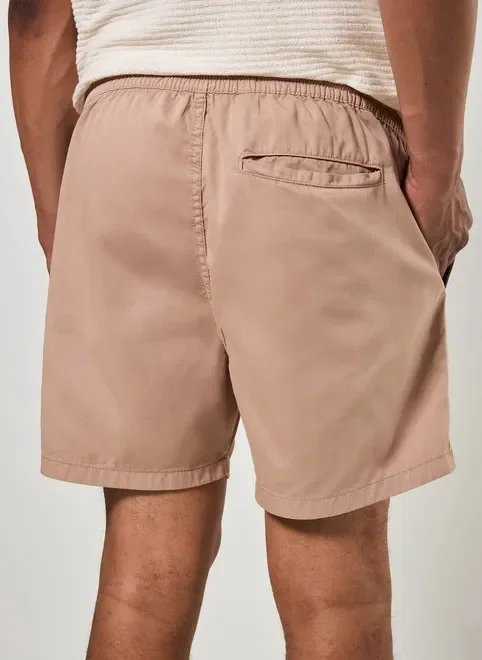 short sarja areia short sarja areia