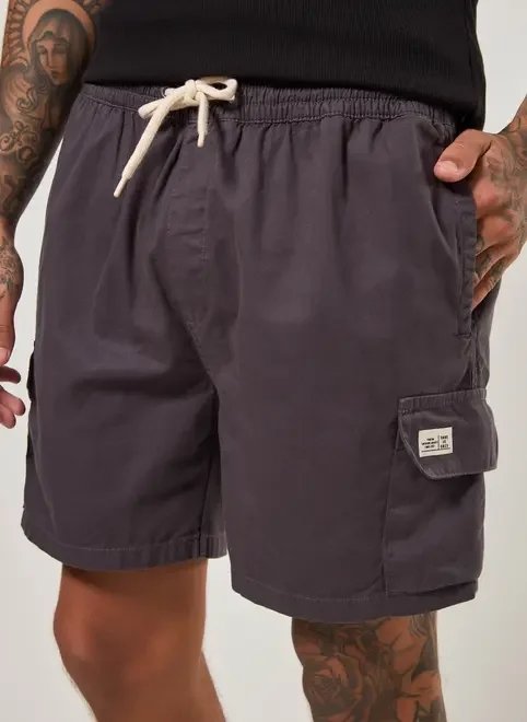 short sarja bolsos cargo short sarja bolsos cargo
