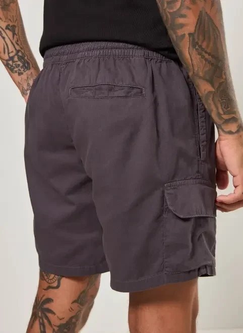 short sarja bolsos cargo short sarja bolsos cargo