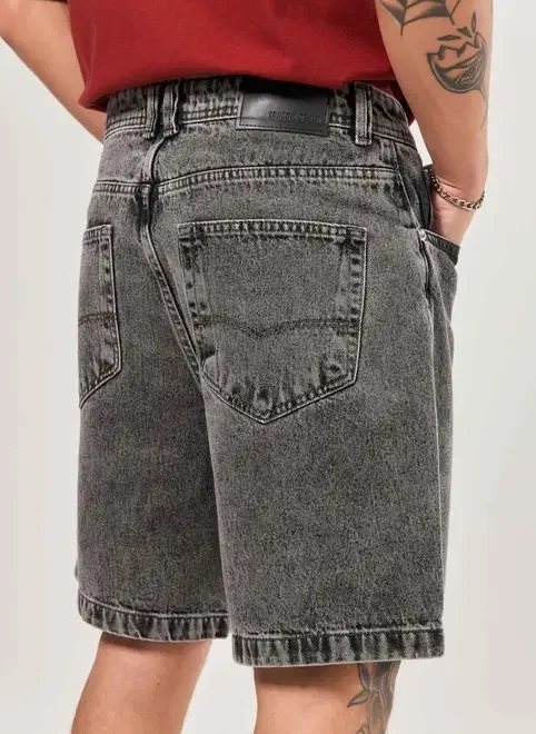 bermuda jeans básica bermuda jeans básica