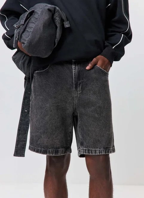 bermuda jeans básica bermuda jeans básica