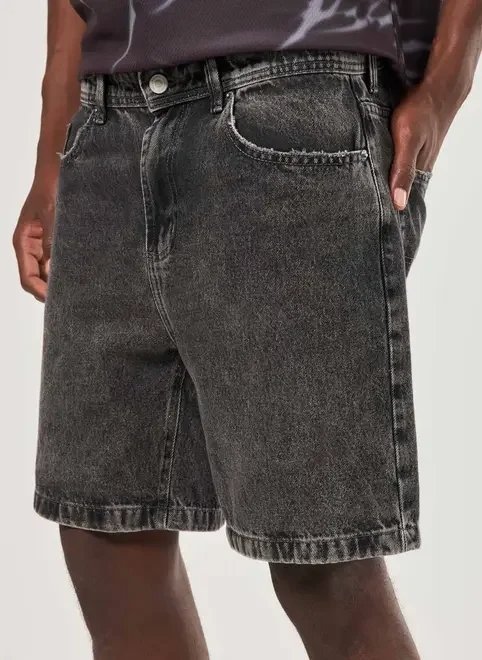 bermuda jeans básica bermuda jeans básica