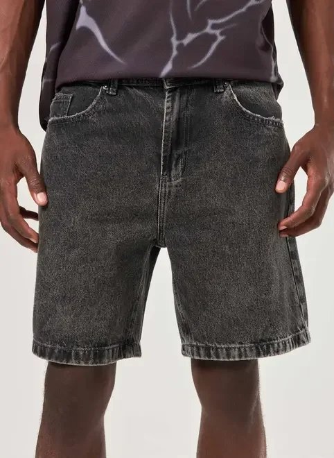 bermuda jeans básica bermuda jeans básica