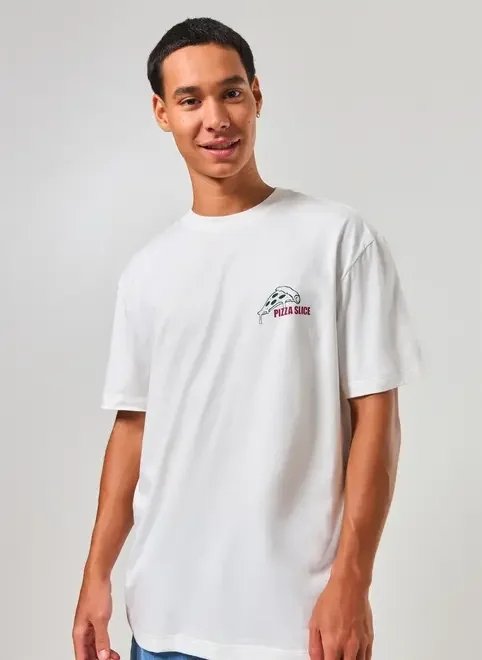camiseta box off-white pizza camiseta box off-white pizza