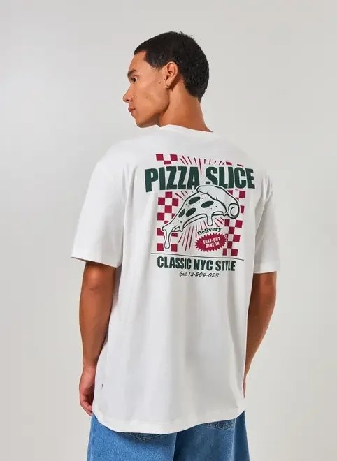 camiseta box off-white pizza camiseta box off-white pizza