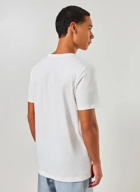 camiseta off-white estampa preta camiseta off-white estampa preta