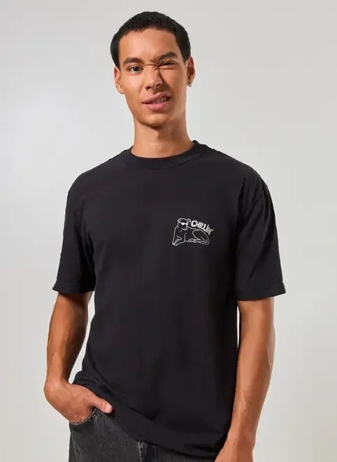 camiseta box preta vira-lata caramelo camiseta box preta vira-lata caramelo