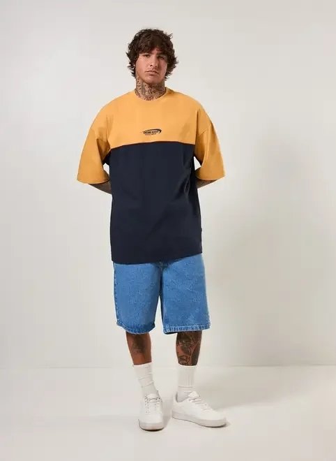 camiseta oversized malhão cores racer camiseta oversized malhão cores racer