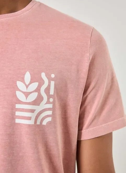 camiseta rose estonada estampa nature camiseta rose estonada estampa nature