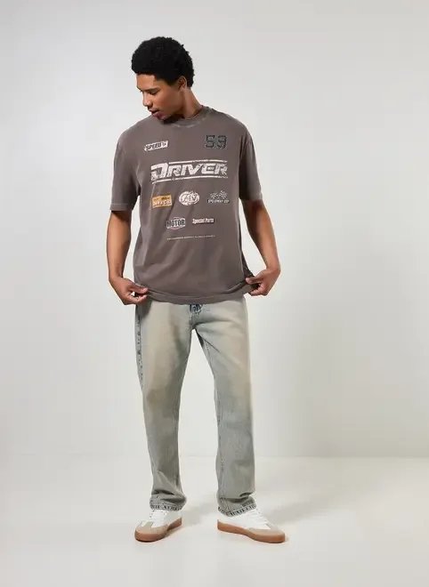 camiseta box estonada estampa racer camiseta box estonada estampa racer