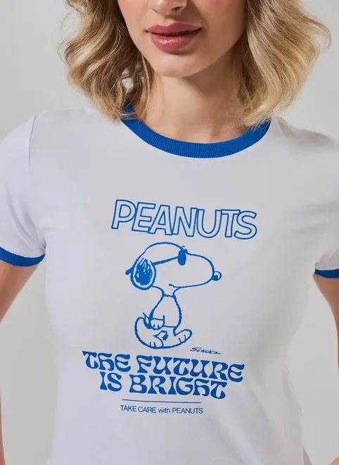 blusa mini tee snoopy blusa mini tee snoopy