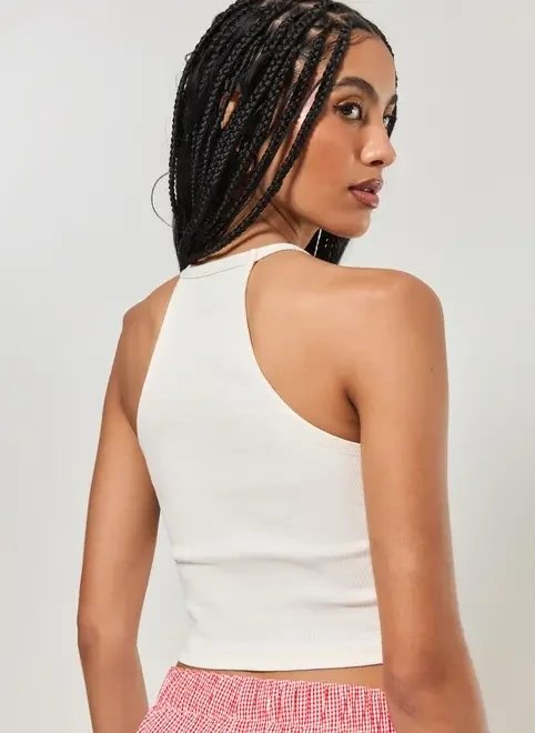 regata cropped off-white morangos regata cropped off-white morangos