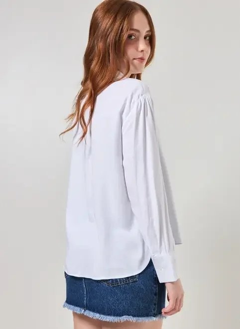 camisa oversized branca camisa oversized branca