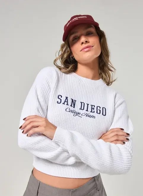 blusão branco retilínea san diego blusão branco retilínea san diego