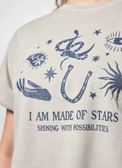 camiseta cropped estonada mística camiseta cropped estonada mística