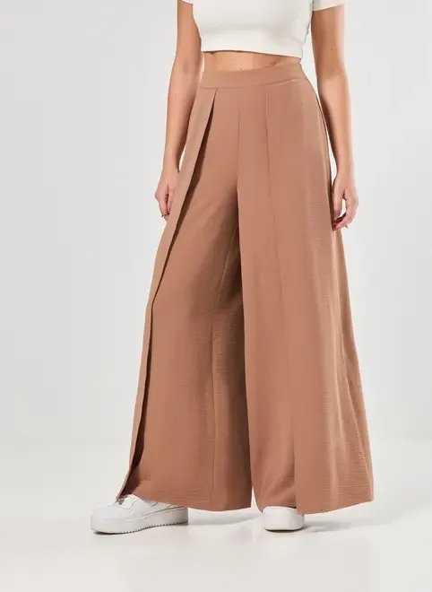 calça pareô marrom calça pareô marrom