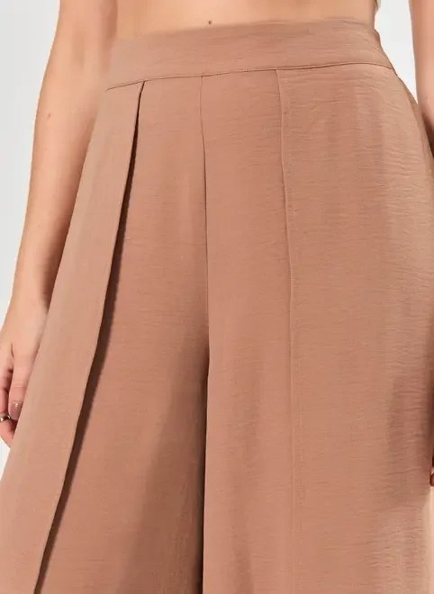 calça pareô marrom calça pareô marrom