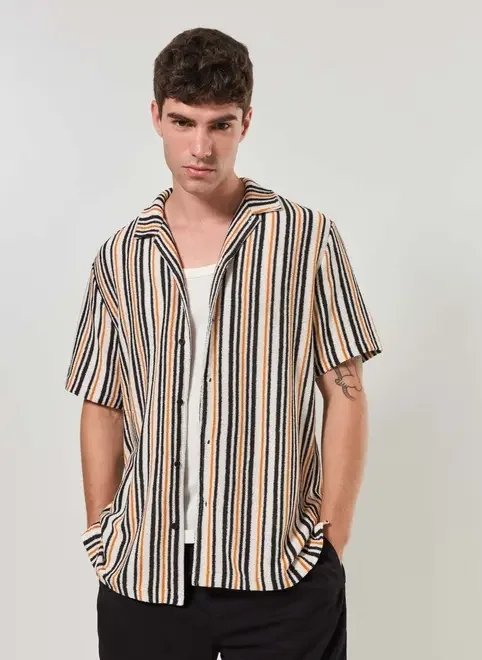 camisa listrada com textura camisa listrada com textura