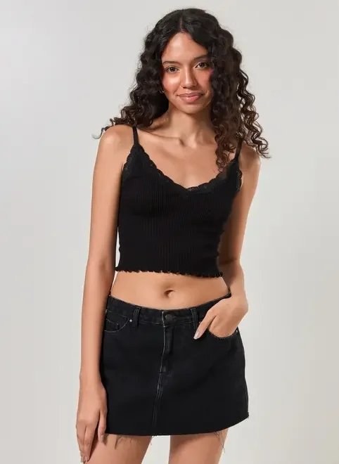 regata cropped poliamida seamless renda regata cropped poliamida seamless renda