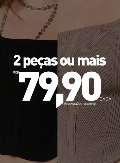 blusa manga longa corsetada em tricô blusa manga longa corsetada em tricô