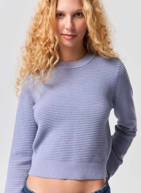 blusa de manga longa tricô blusa de manga longa tricô