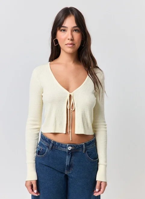 blusa manga longa com lacinho blusa manga longa com lacinho