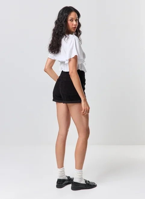 blusa branca amarração lacinhos blusa branca amarração lacinhos