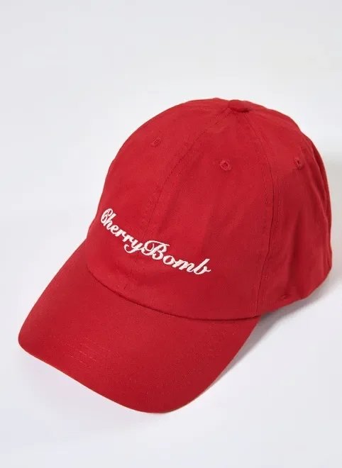boné vermelho cherry bomb boné vermelho cherry bomb