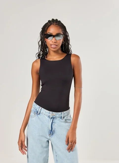 body poliamida decote halter body poliamida decote halter