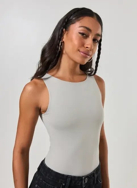 body poliamida decote halter body poliamida decote halter