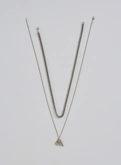 conjunto colar e corrente avião origami conjunto colar e corrente avião origami