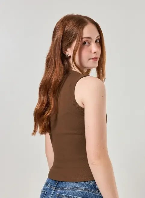 regata em malha de ribana regata em malha de ribana