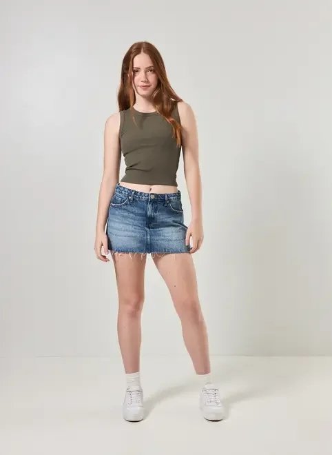 regata em malha de ribana regata em malha de ribana