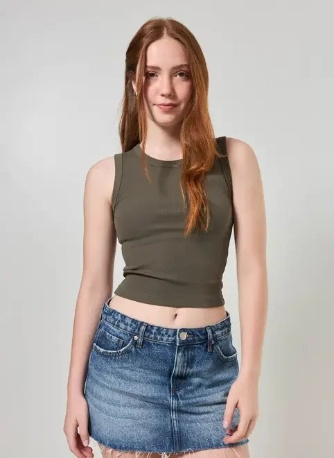 regata em malha de ribana regata em malha de ribana