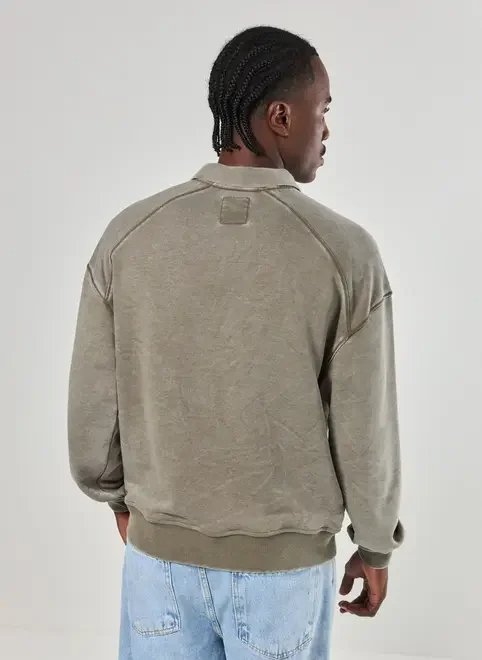 moletom oversized gola polo moletom oversized gola polo