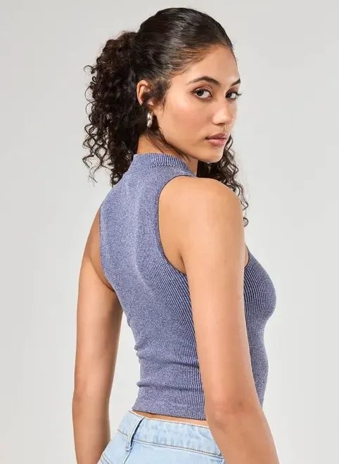 cropped seamless estonado com golinha cropped seamless estonado com golinha