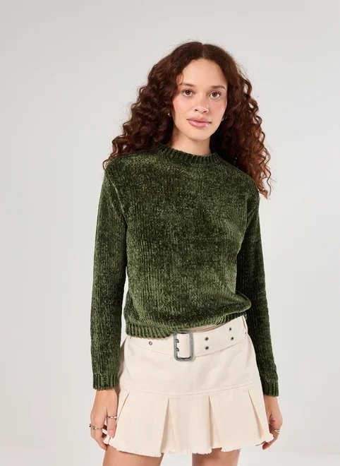 blusa manga longa tricô cinza blusa manga longa tricô cinza