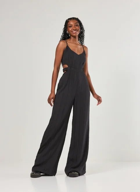 macacão longo abertura e elástico macacão longo abertura e elástico