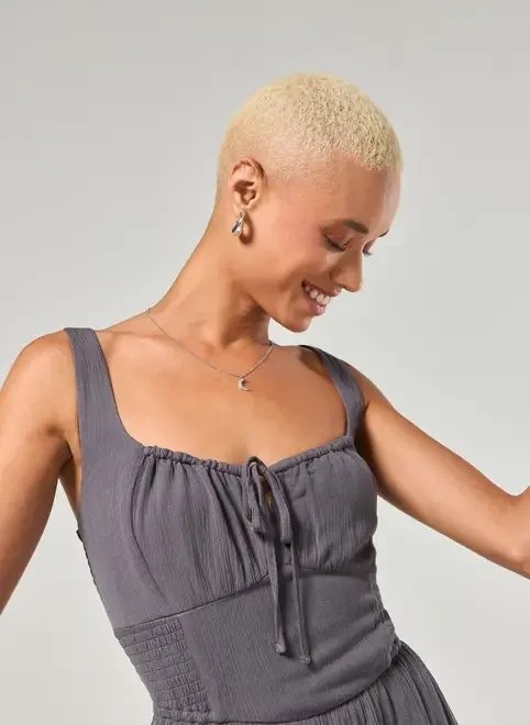 vestido longo cinza corsetado vestido longo cinza corsetado