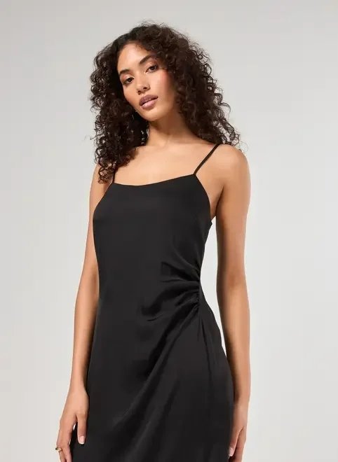 vestido midi slip dress vestido midi slip dress