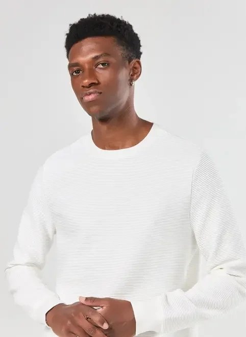 camiseta manga longa malhão canelada camiseta manga longa malhão canelada