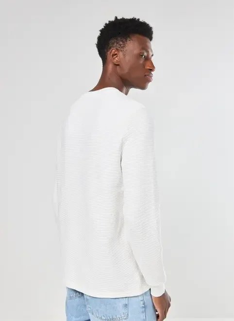 camiseta manga longa malhão canelada camiseta manga longa malhão canelada