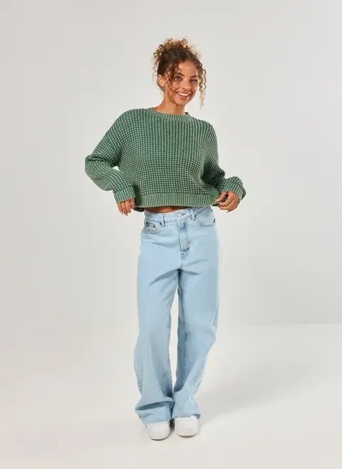 blusão cropped verde lavado blusão cropped verde lavado