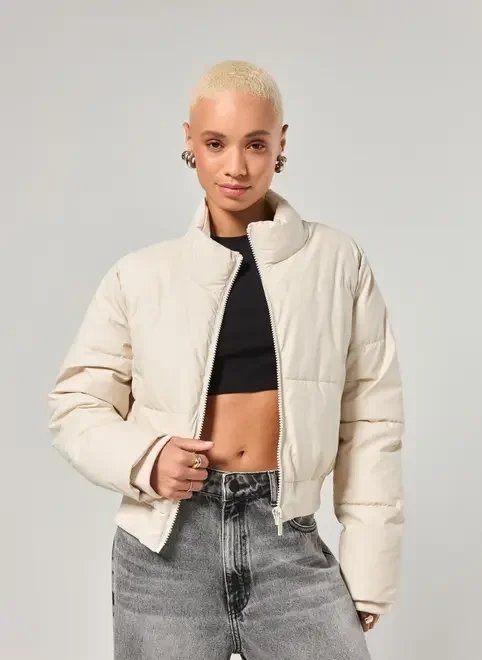 jaqueta puffer poliuretano jaqueta puffer poliuretano