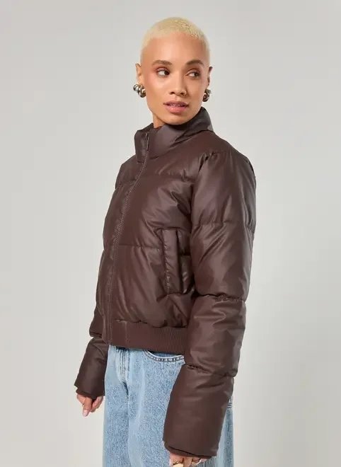 jaqueta puffer poliuretano jaqueta puffer poliuretano