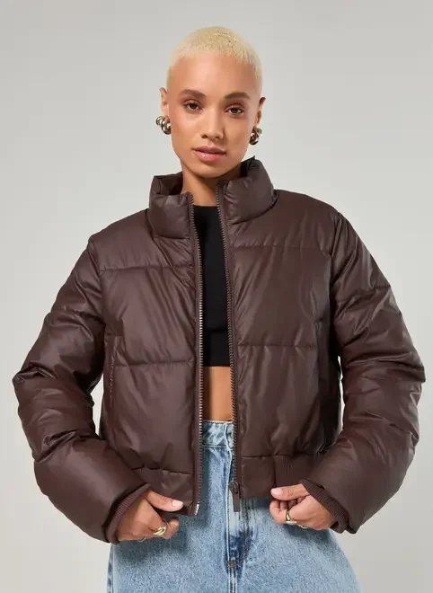 jaqueta puffer poliuretano jaqueta puffer poliuretano