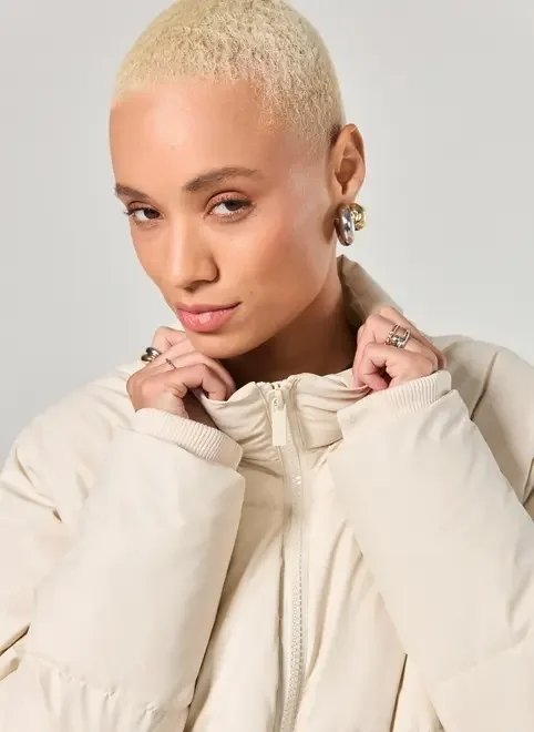 jaqueta puffer poliuretano jaqueta puffer poliuretano