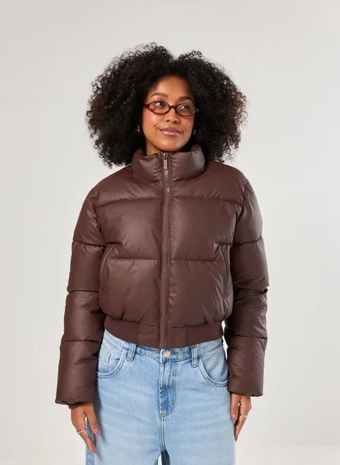 jaqueta puffer poliuretano jaqueta puffer poliuretano